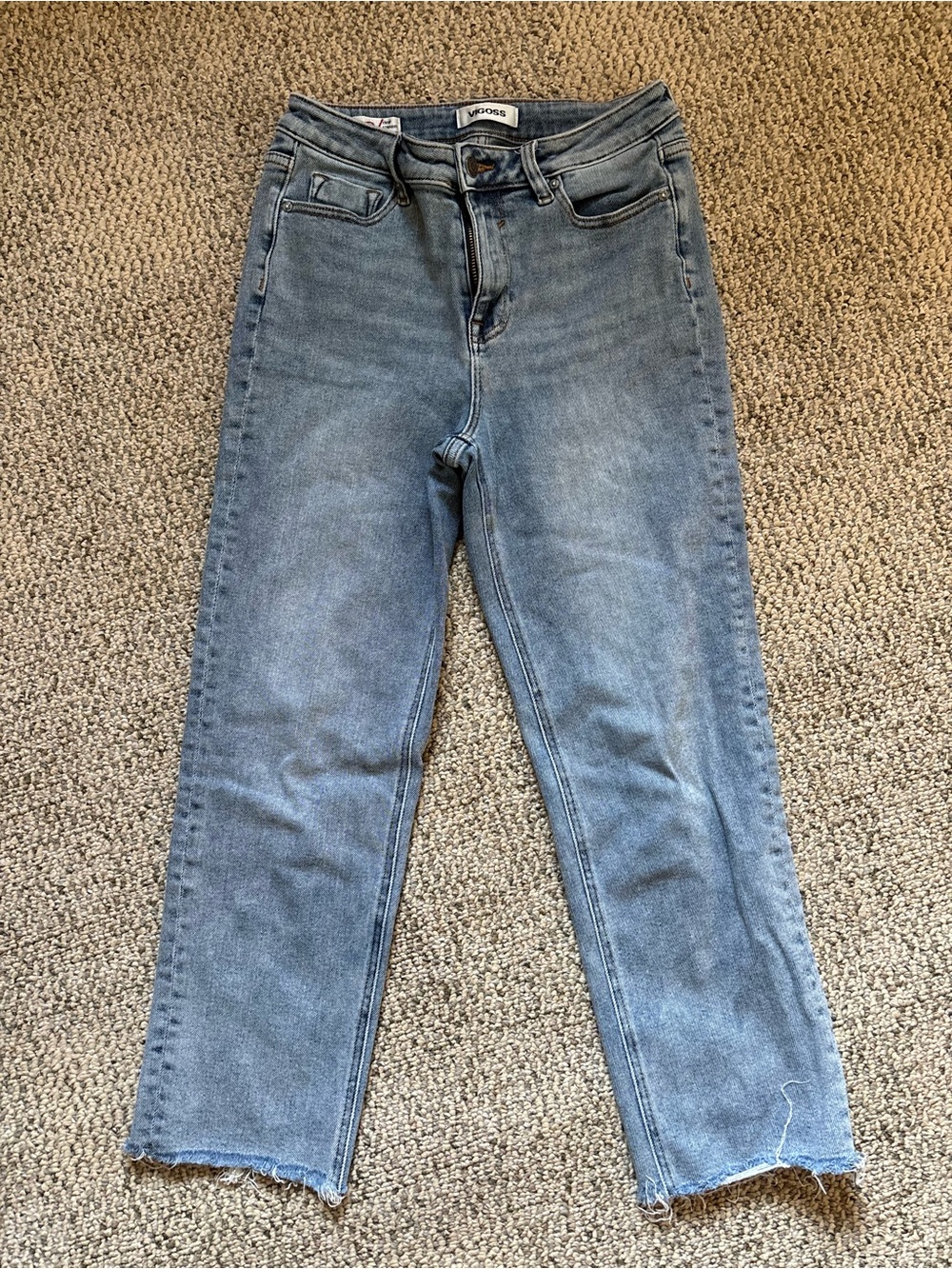 Vigoss Stevie crop straight jeans